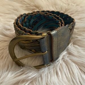 Linea Pelle Genuine Leather Belt Medium